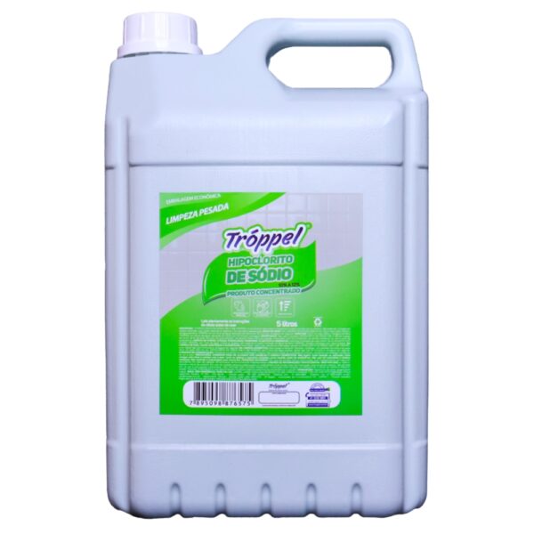 HIPOCLORITO DE SÓDIO 5L - TROPPEL