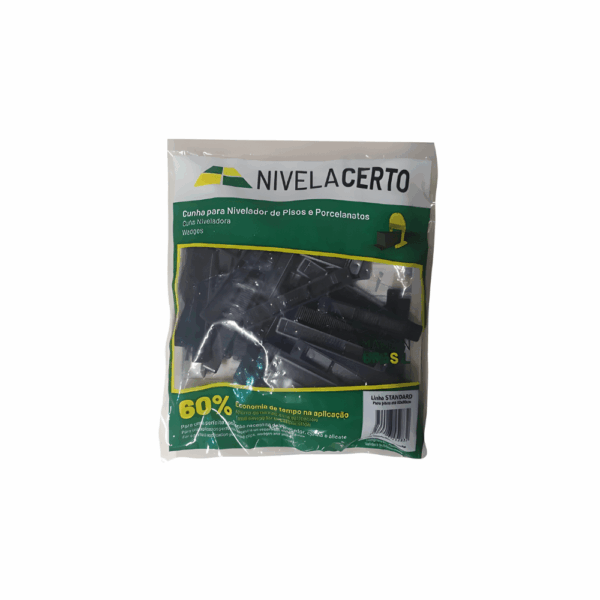 CUNHA LARGA PARA NIVELADOR DE PISO 50 UNIDADES - MULTICERTO