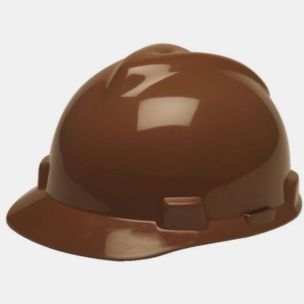 CAPACETE V-GARD ABA FRONTAL MARROM - MSA