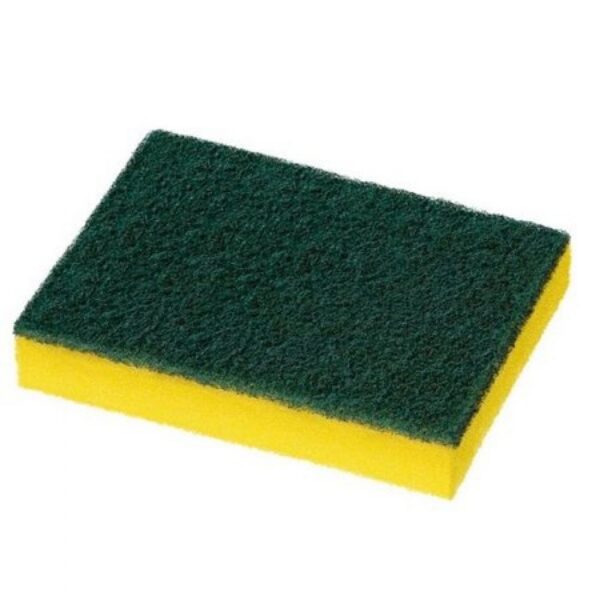 ESPONJA MULTIUSO DUPLA FACE VERDE/AMARELA - NOBRE