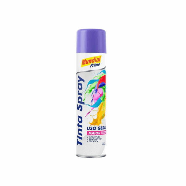 TINTA SPRAY VIOLETA 400ML - MUNDIAL PRIME