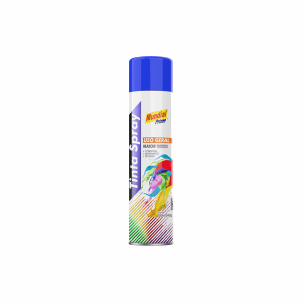TINTA SPRAY AZUL ESCURO 400ML - MUNDIAL PRIME