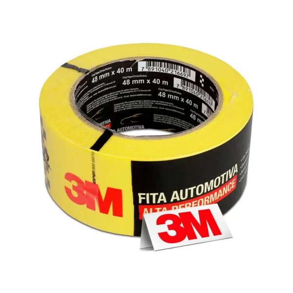 Fita Automotiva Amarela Alta Performance 48MM X 40 METROS - 3M