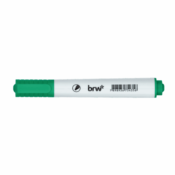 MARCADOR QUADRO BRANCO VERDE - BRW